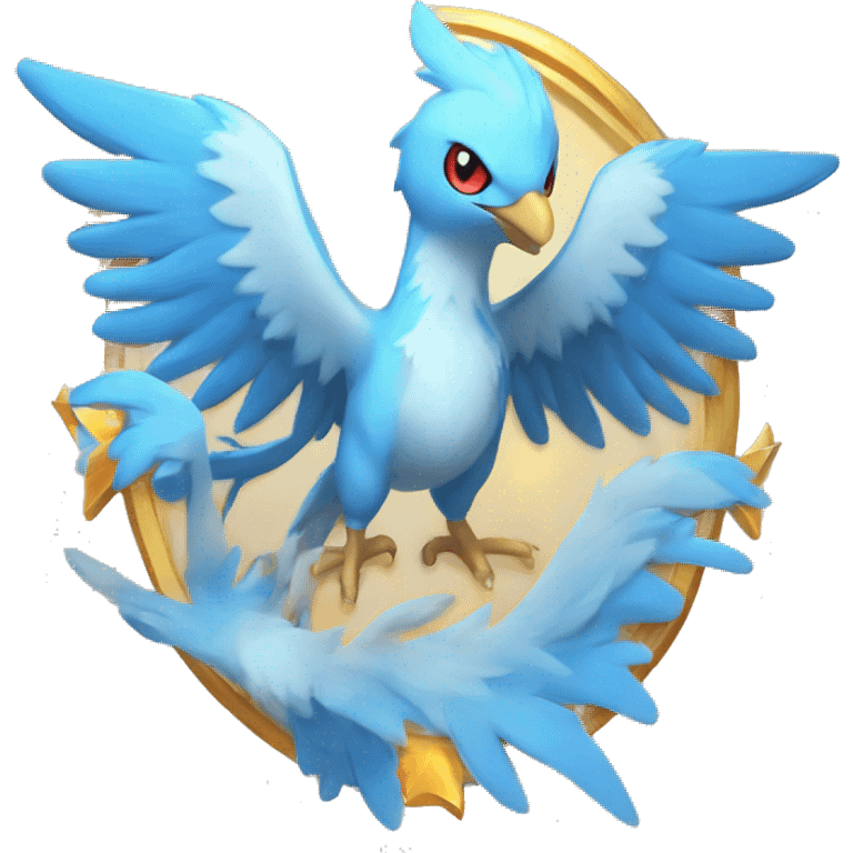 pokemon articuno pumpkin badge medal future socute emoji