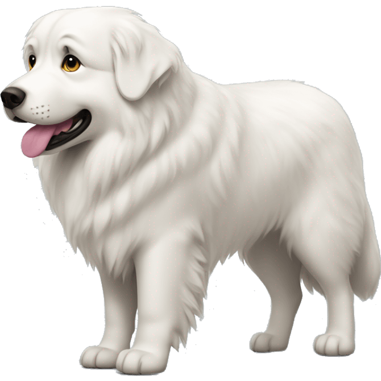 Great Pyrenees dog emoji