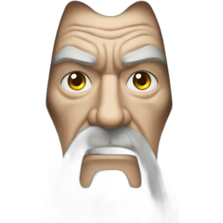 angry gandalf emoji