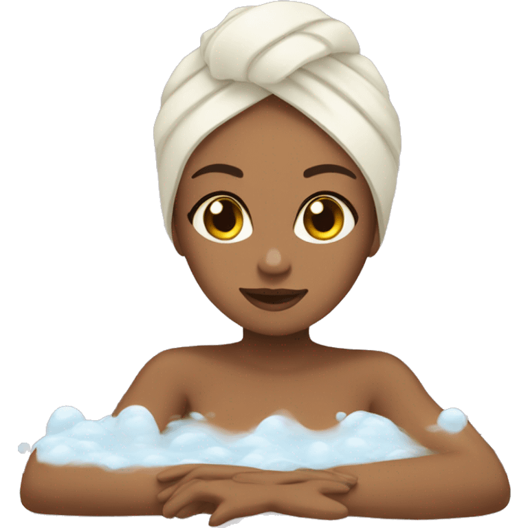 Spa day emoji