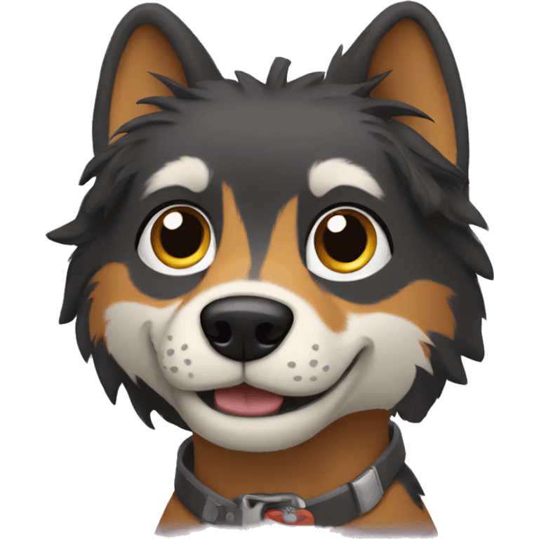 rock dog emoji