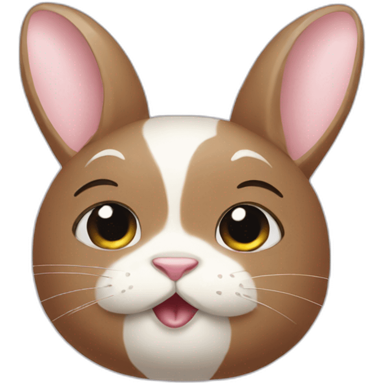 Bunny with style emoji