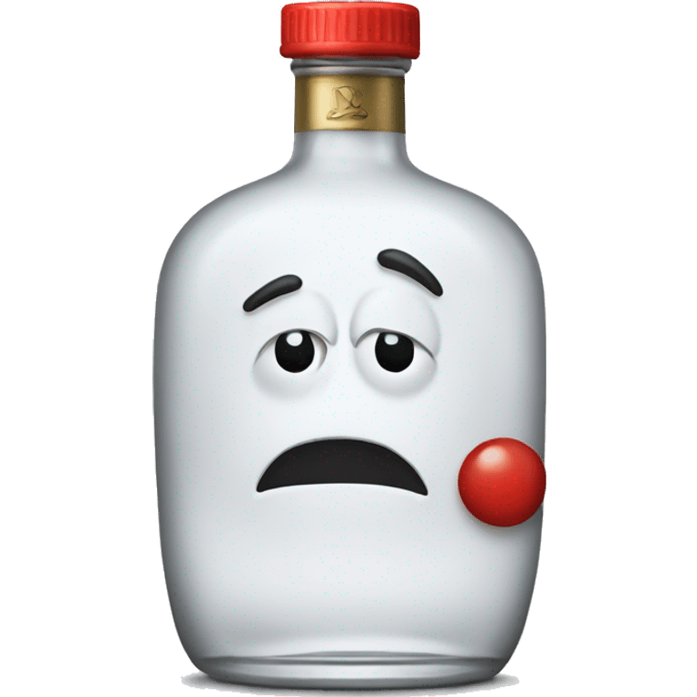 Real looking vodka  emoji