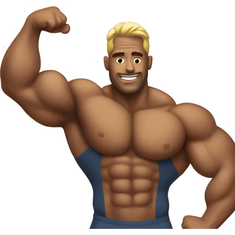 Bodybuilder emoji