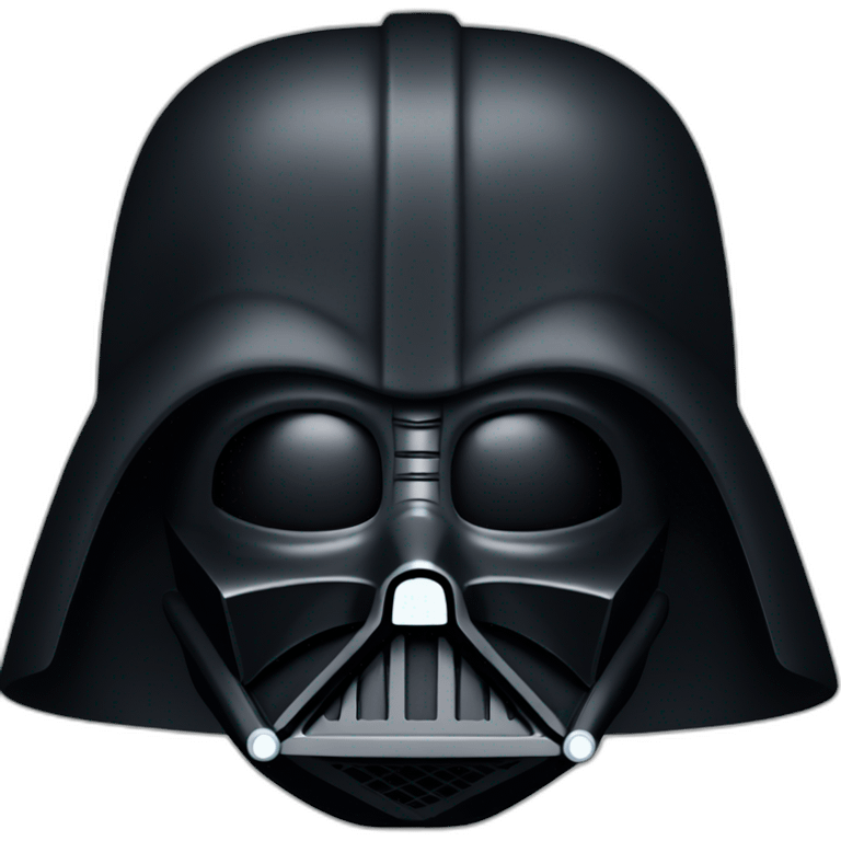 Darth vader head emoji