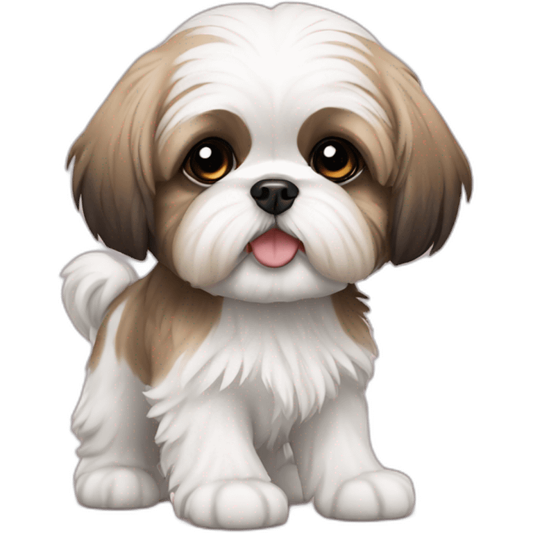 Shihtzu puppy emoji