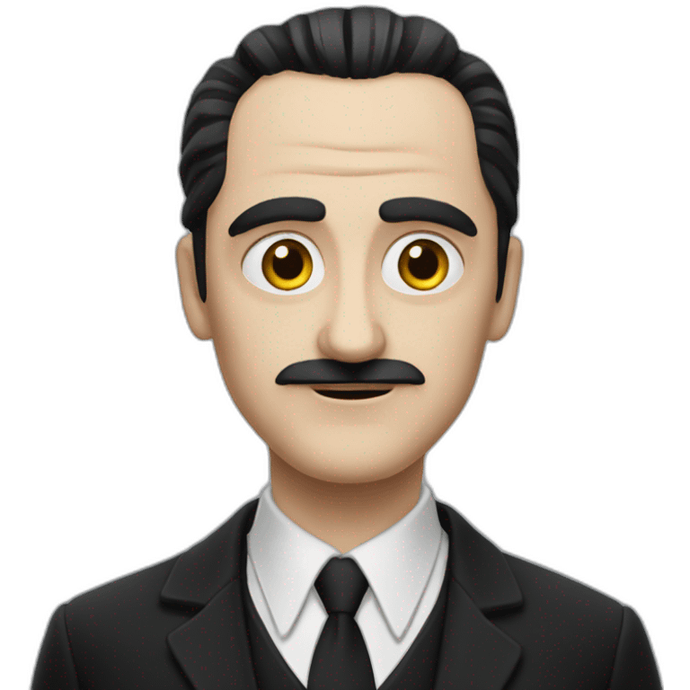 Mercredi addams emoji