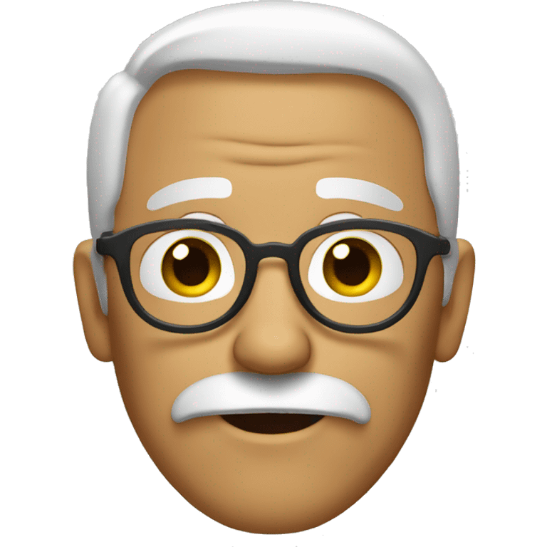 Old man with goatee  emoji