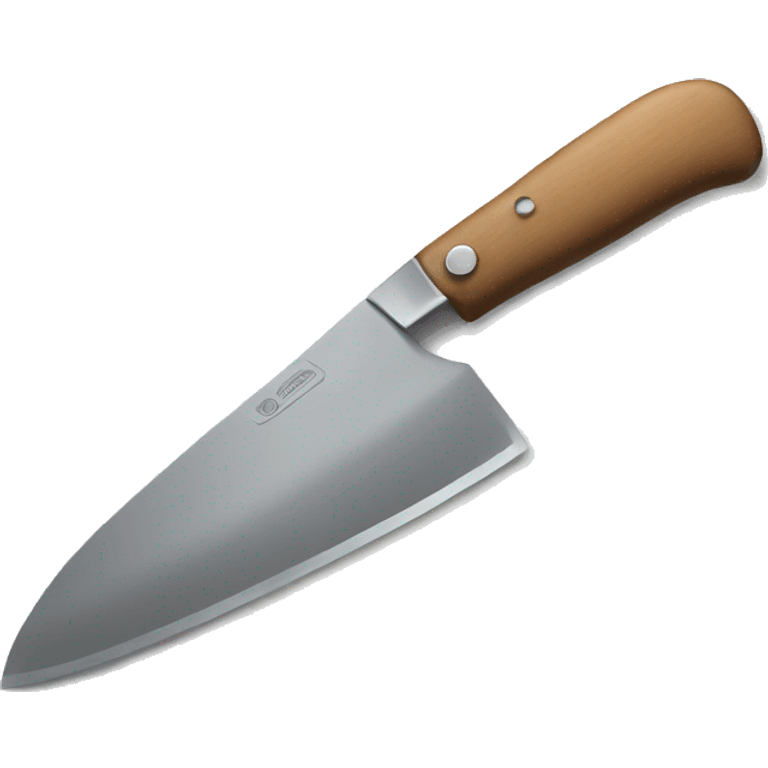 A kitchen knife emoji