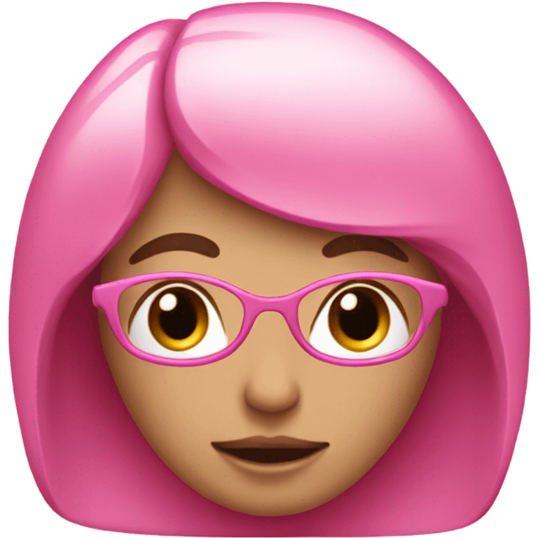 Pink emoji