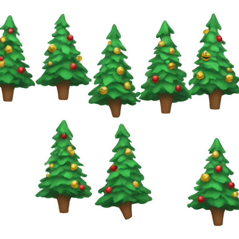 Dancing Christmas tree emoji