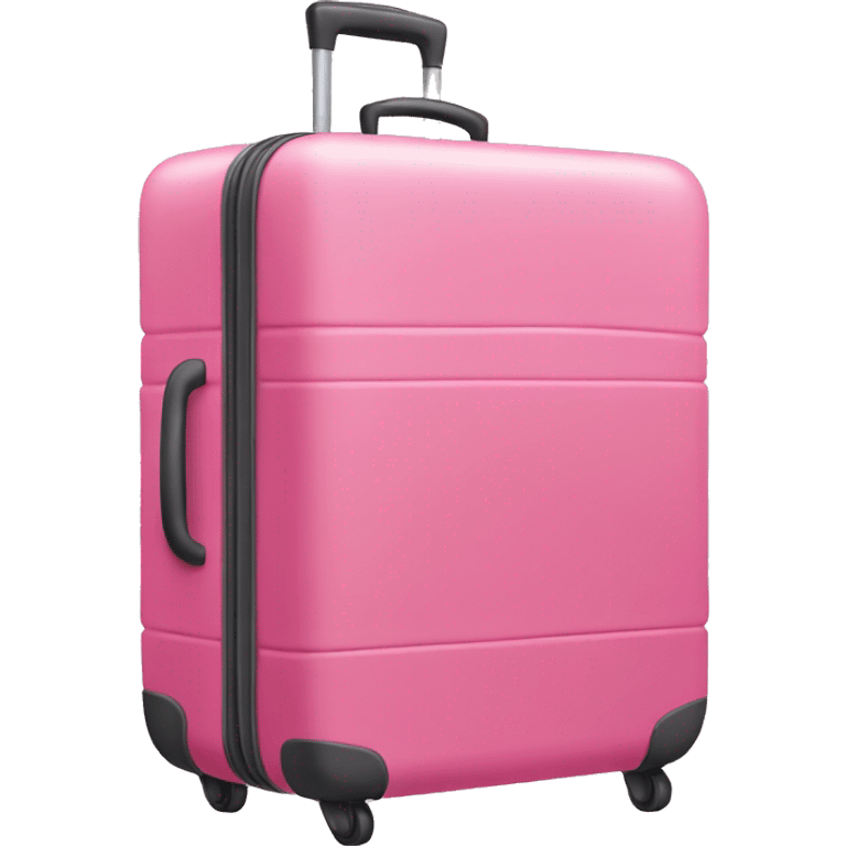 pink luggage  emoji