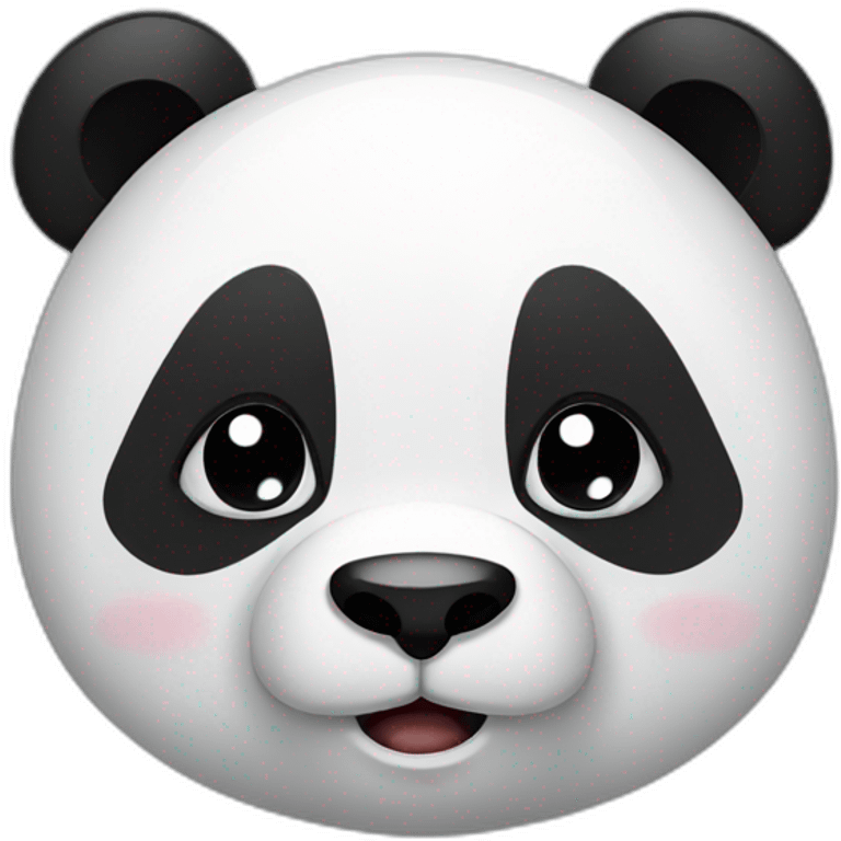 Panda is crying emoji