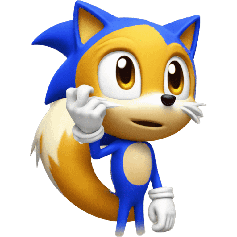 Tails sonic emoji