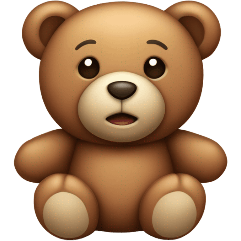 Teddy bear emoji