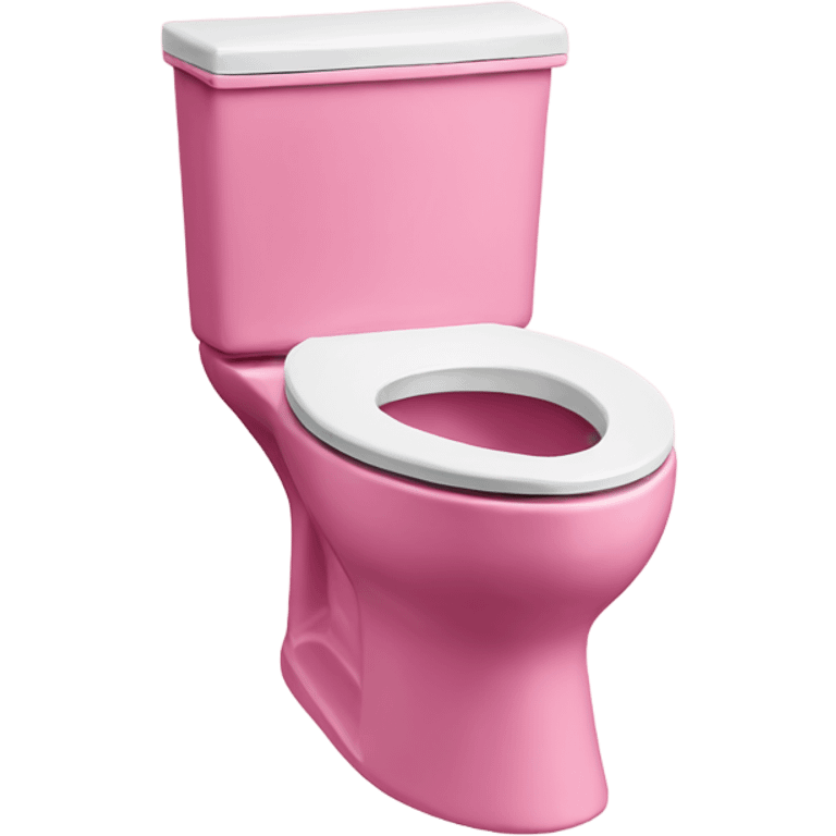 skibidi toilet in a pink toilet emoji