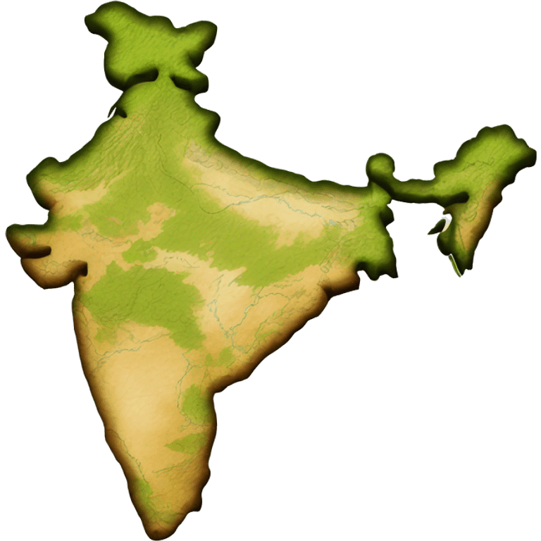 Map of India emoji