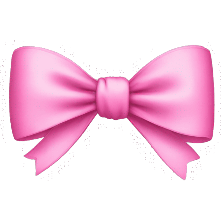 Pink bow emoji