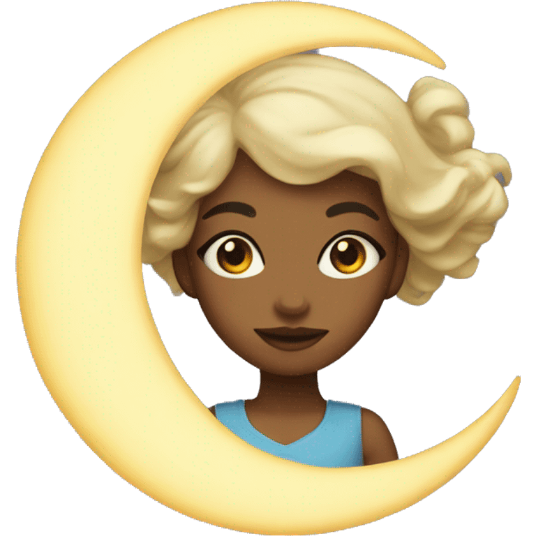 moon girls  emoji