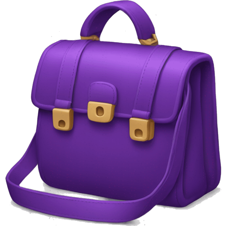 Purple bag emoji