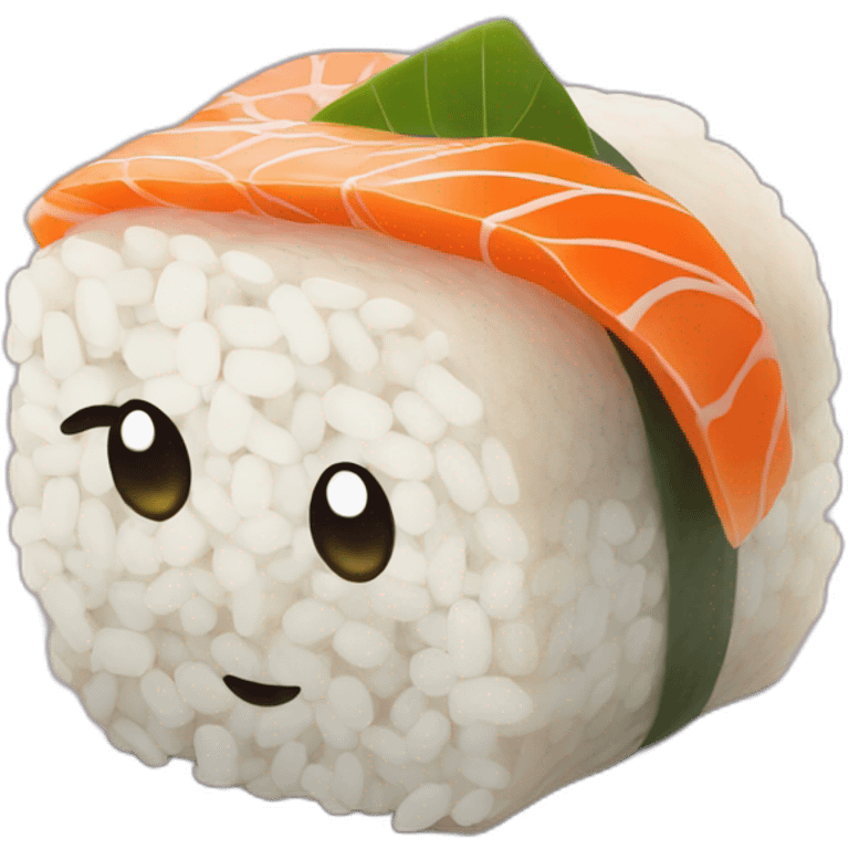 sushi with money emoji