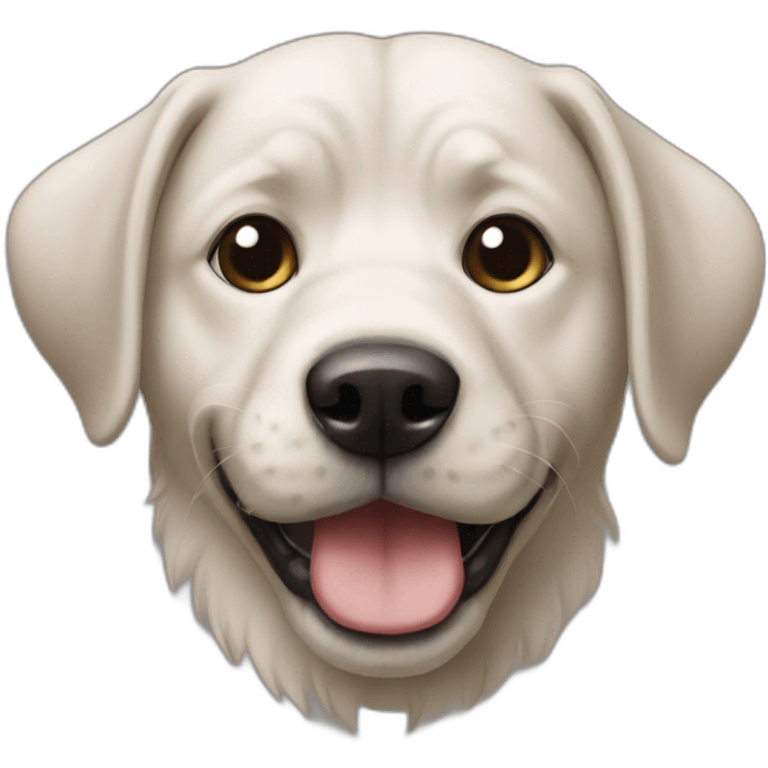 Chat qui ressemble à un chien emoji