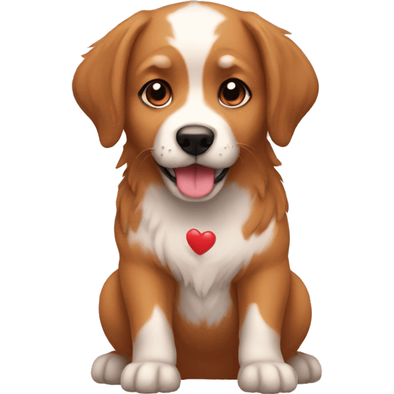 Love dogs emoji