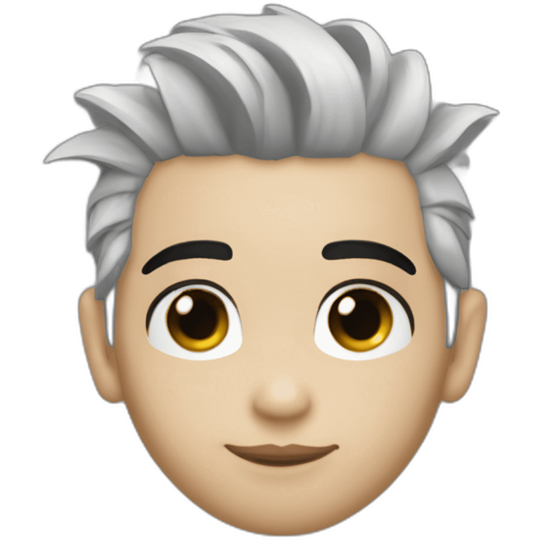 Bill Kaulitz Black highlights emoji