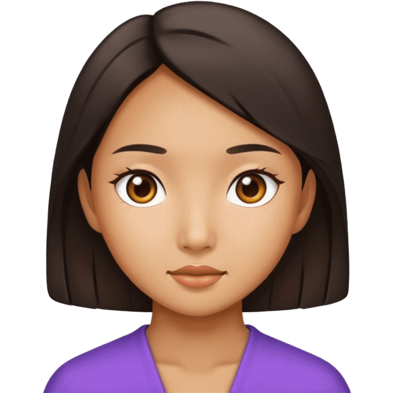 asian girl tan skin emoji