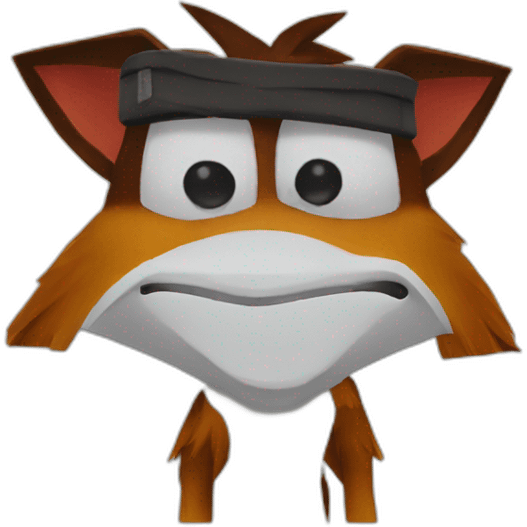 Crash Bandicoot emoji