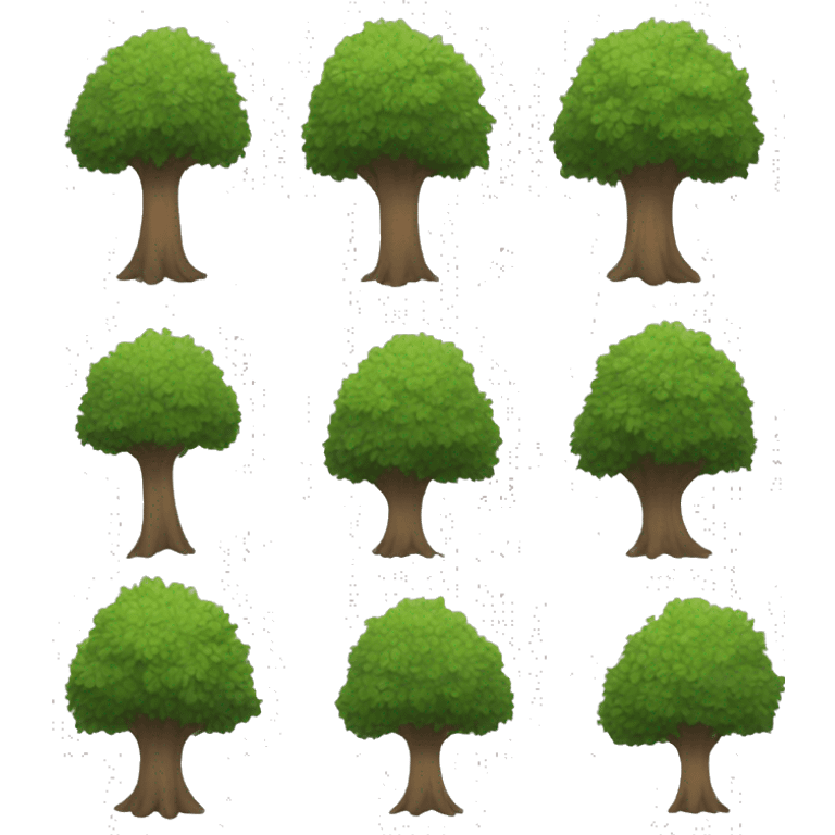 Talking trees emoji