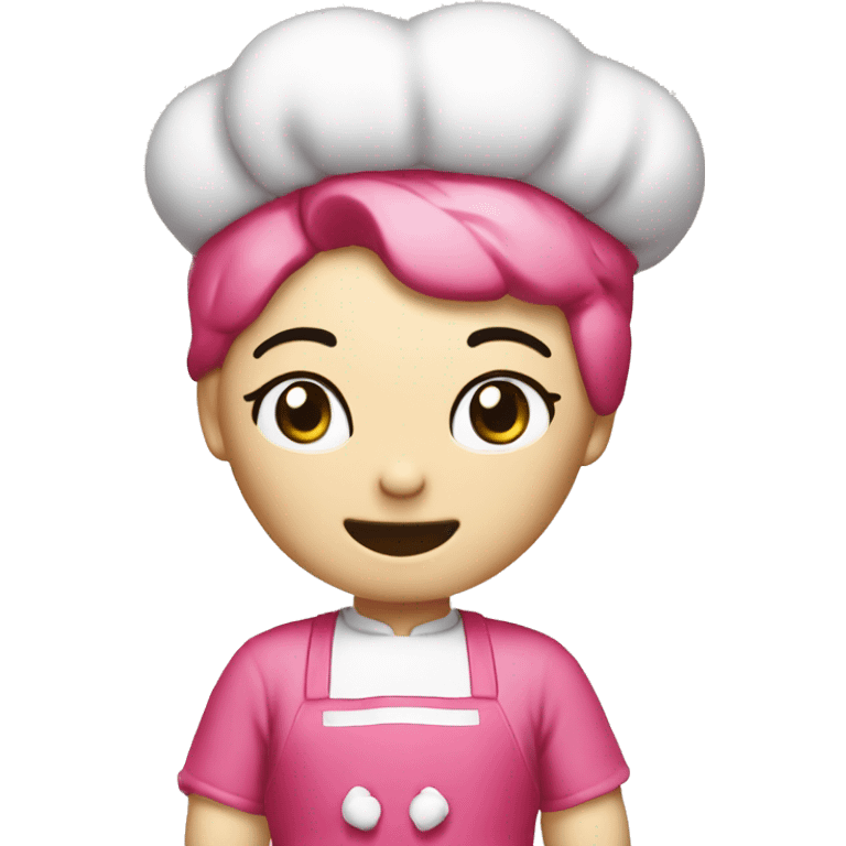 hello kitty baking emoji