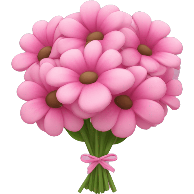 pink flower bouquet emoji