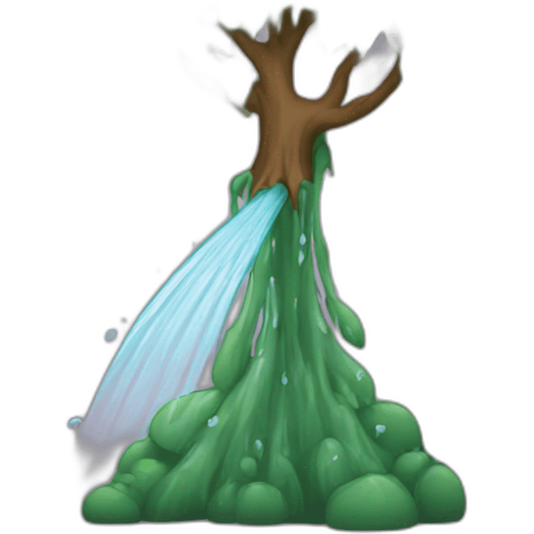 watering tree emoji