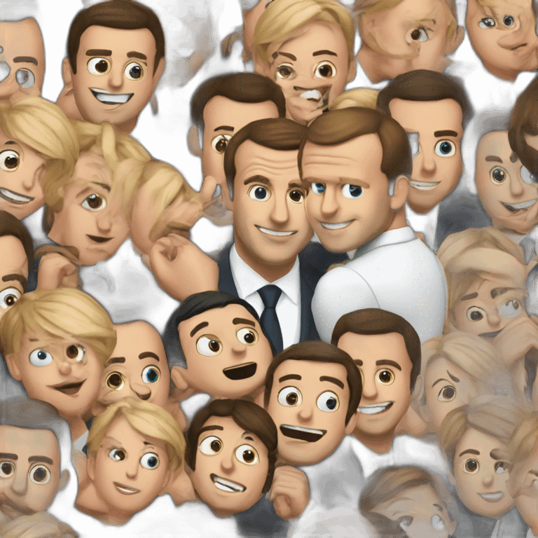 Macron is depited emoji