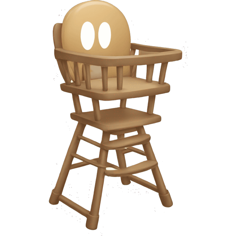 Baby high chair  emoji