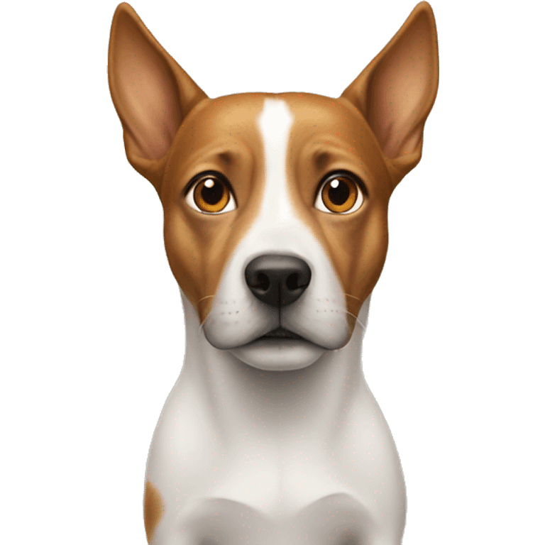 A dog with the head of Elon Musk emoji