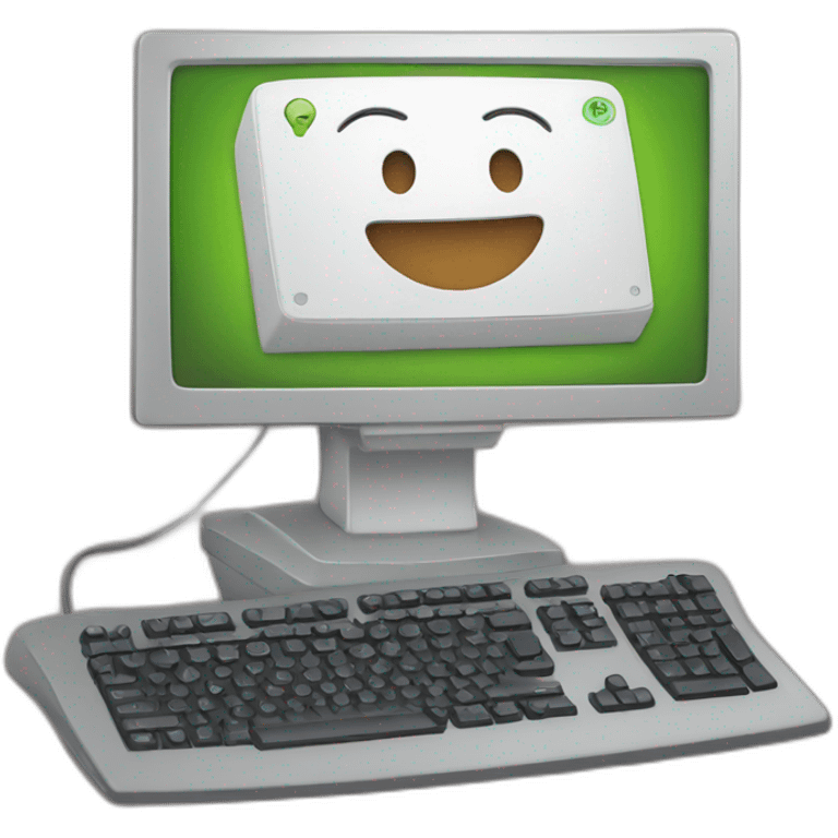 computer says thank you emoji