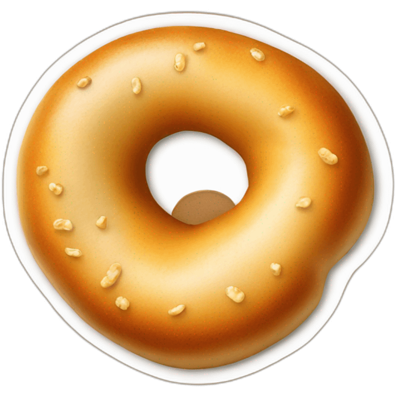 Bagel hole emoji