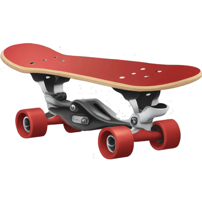 red skateboard emoji