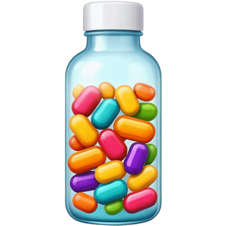 vitamins in bottle emoji