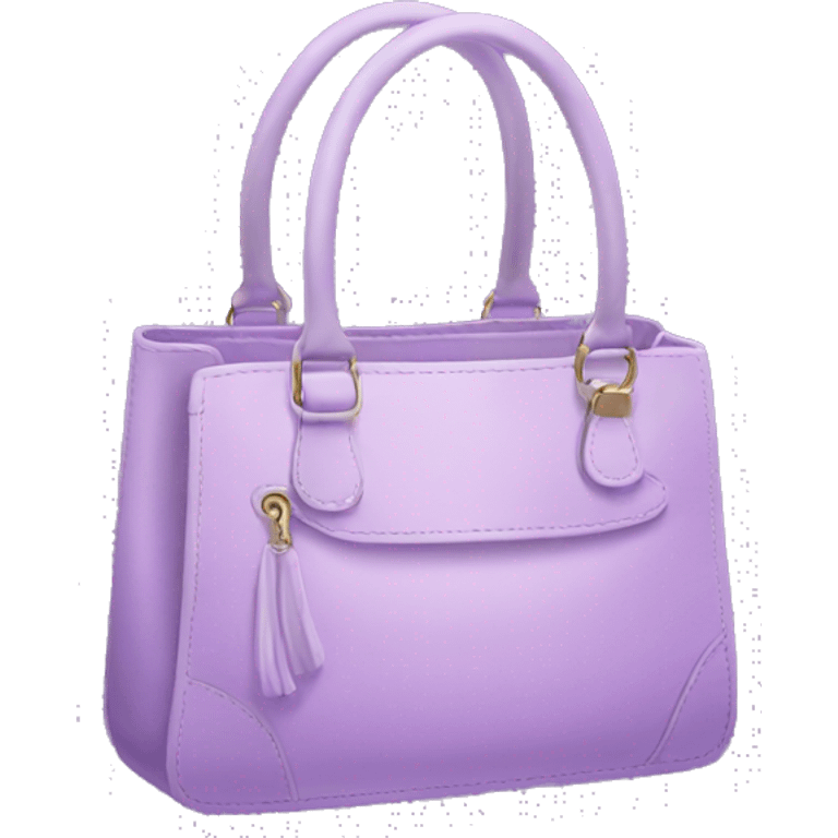 Light Purple handbag emoji