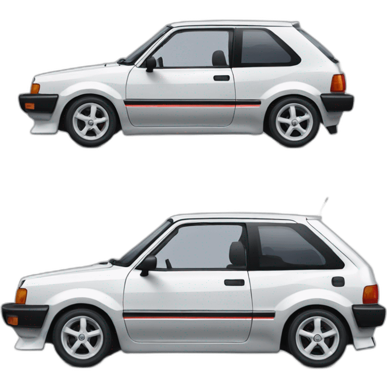 Toyota starlet gt turbo emoji