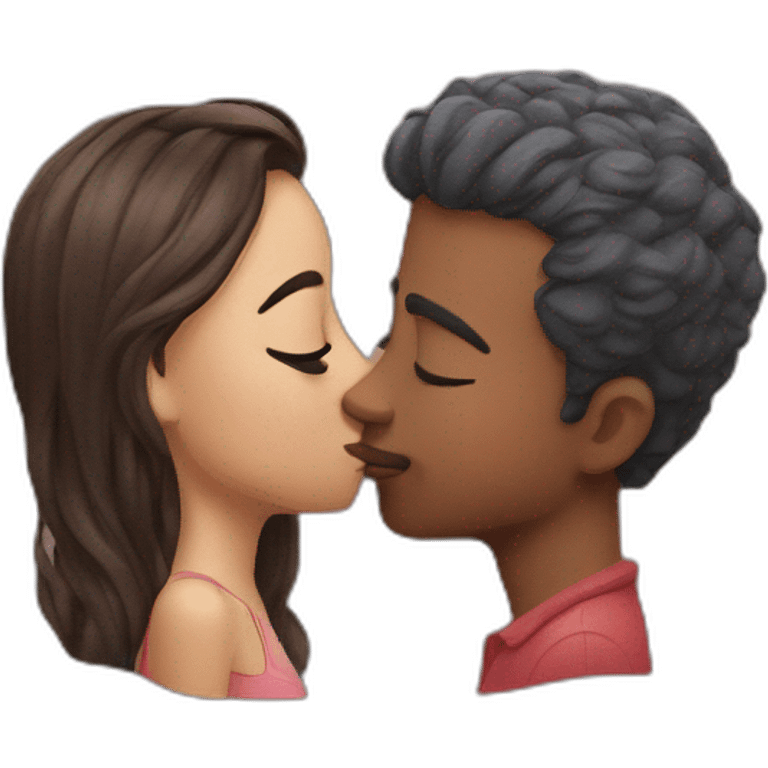 kissing emoji