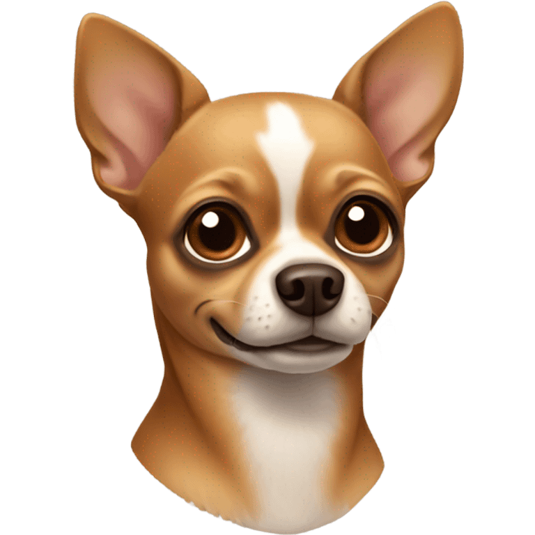 Brown chihuahua  emoji