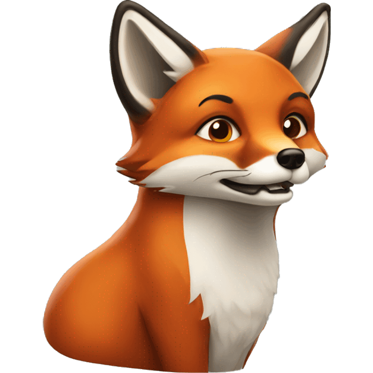 red fox emoji