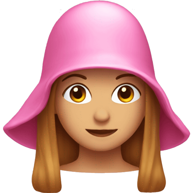 Pink cloches emoji