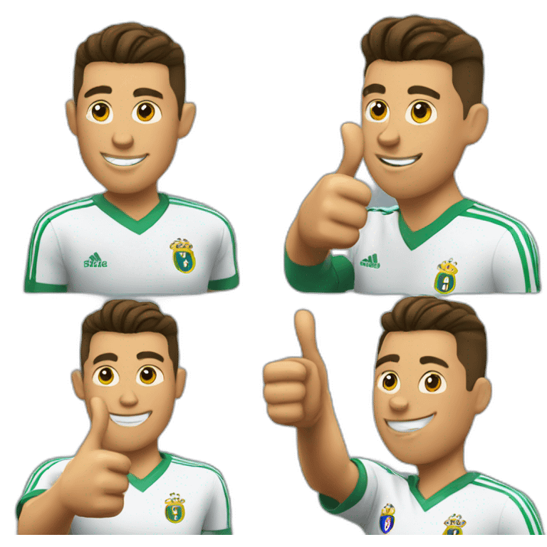 Ronaldo thumb-up emoji