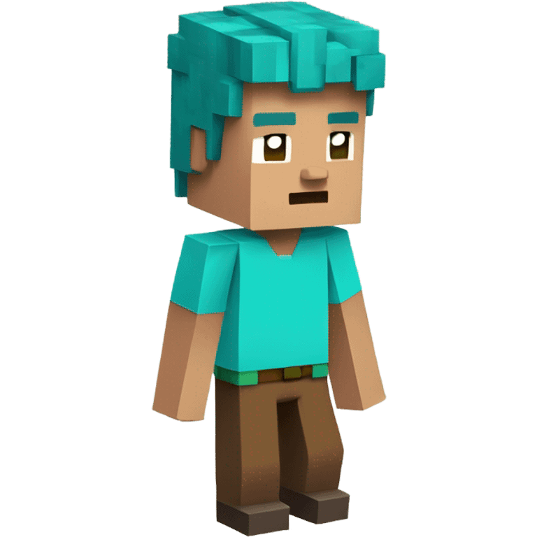 steve from minecraft  emoji