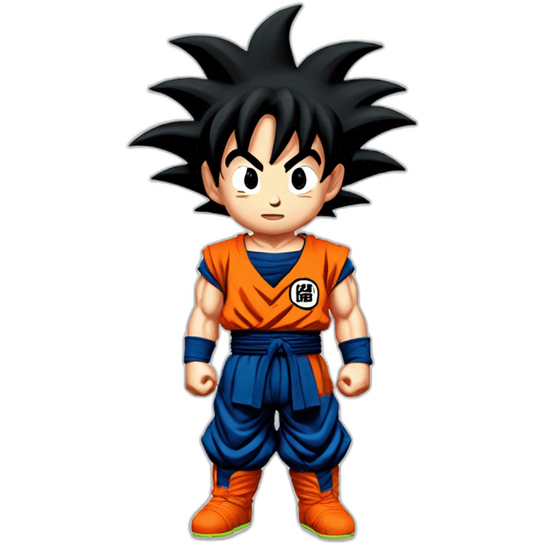 Son Goku qui boit un coca emoji